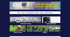 Desktop Screenshot of code3associates.org